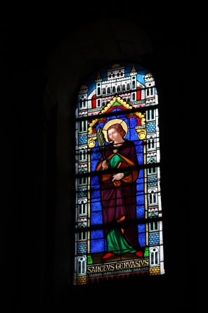밀라노의 성 제르바시오_photo by Otourly_in the church of Saint-Gervais et Saint-Protais in Montet_France.jpg